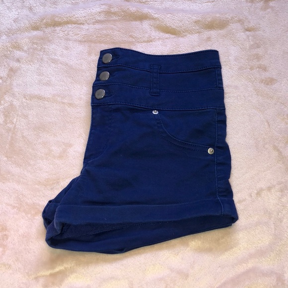 Xhilaration Brand Blue Shorts - Picture 2 of 4